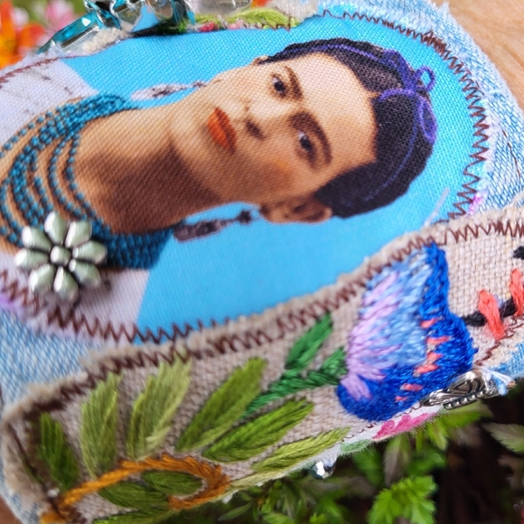 Frida Khalo Boho Cuff Bracelet - Picture 3 of 11